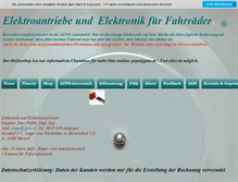 Tablet Screenshot of leichte-akkus.com